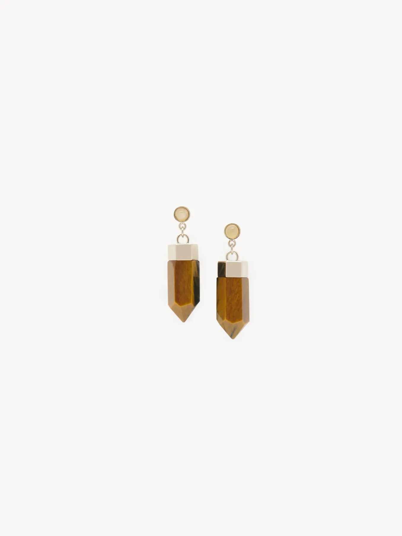 Bijoux-Chloé Boucles D'Oreilles Jemma Brown - Yellow 1