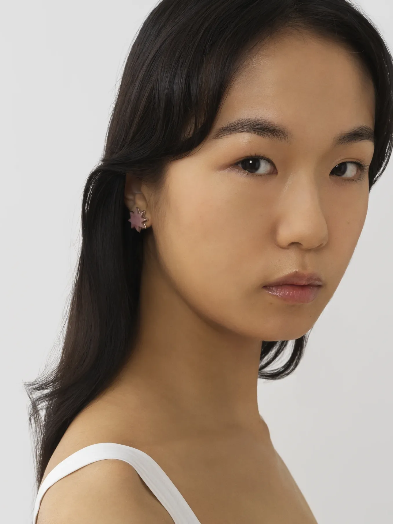 Bijoux-Chloé Boucles D'Oreilles Oryon Creamy Pink
