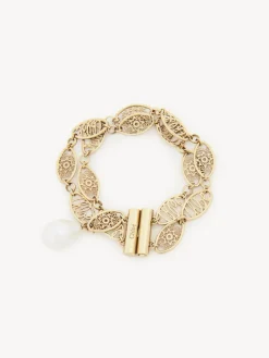 Bijoux-Chloé Bracelet Darcey Lace Gold Color