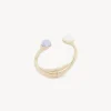 Bijoux-Chloé Bracelet Jonc Darcey Gold Color