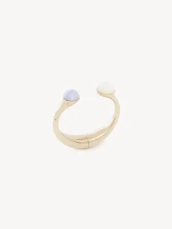 Bijoux-Chloé Bracelet Jonc Darcey Gold Color