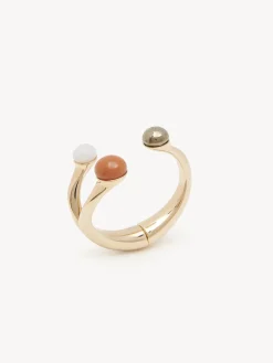 Bijoux-Chloé Bracelet Jonc Ora Gold Color