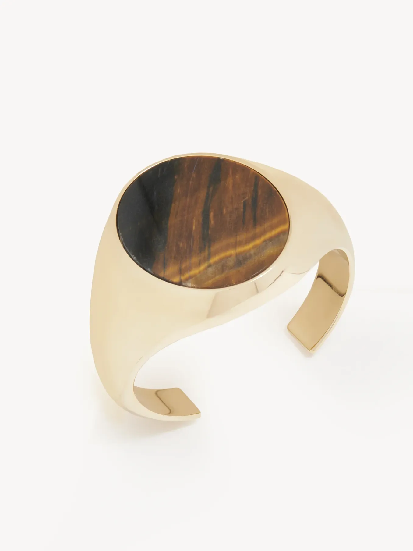 Bijoux-Chloé Bracelet Manchette Nancy Gold Color