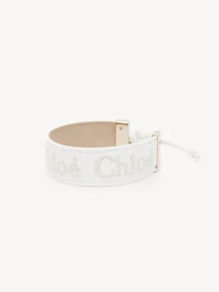 Bijoux-Chloé Bracelet Woody Blanc
