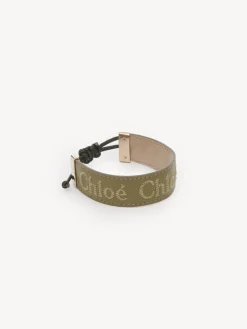 Bijoux-Chloé Bracelet Woody Lichen Green