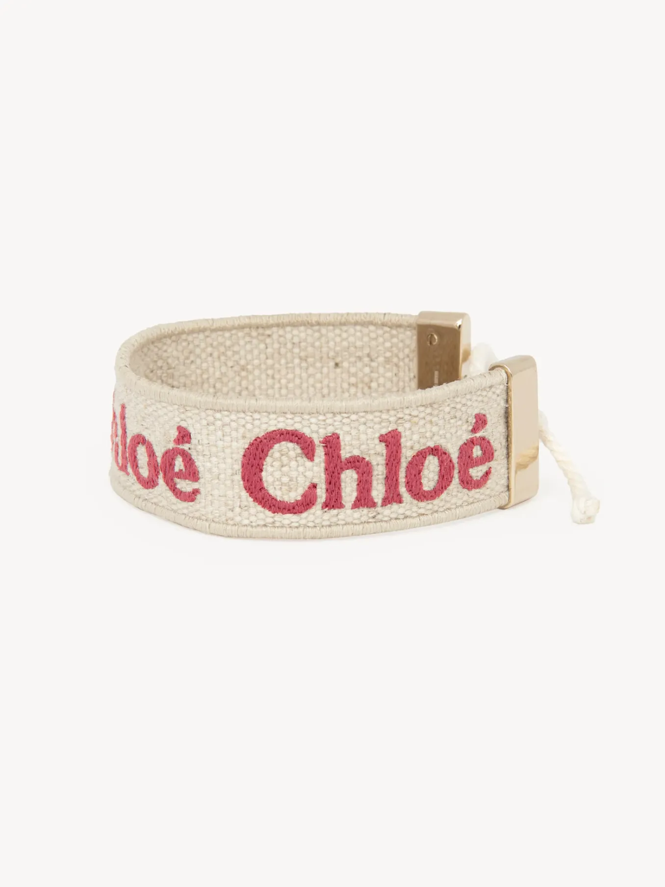 Bijoux-Chloé Bracelet Woody Beige - Pink 1