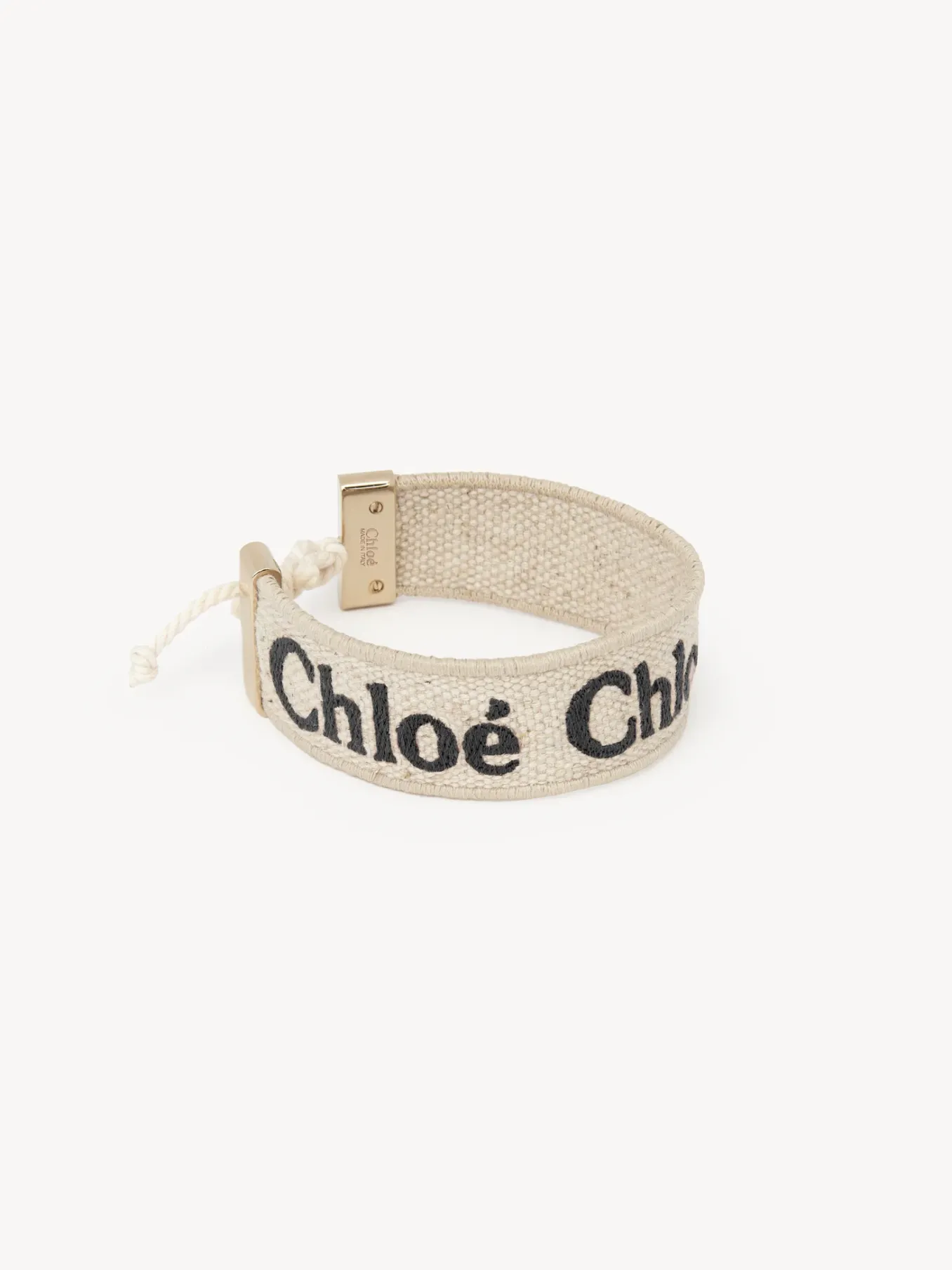 Bijoux-Chloé Bracelet Woody Beige - Black 1
