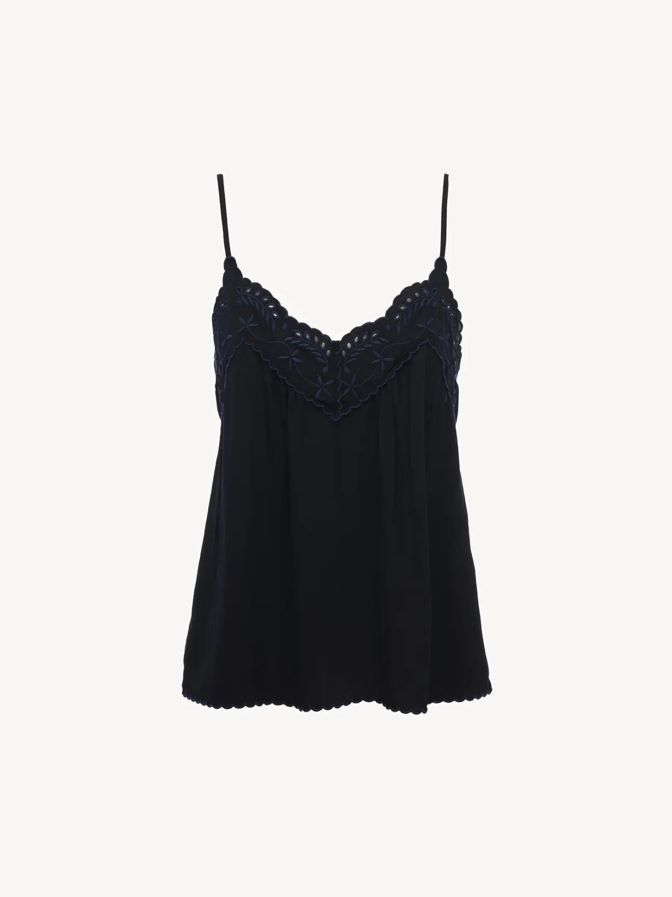 Vêtements-Chloé Caraco Ink Navy