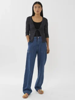 Vêtements-Chloé Cardigan A Nouer Ink Navy