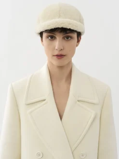 Chapeaux Et Gants-Chloé Casquette Soft Beige