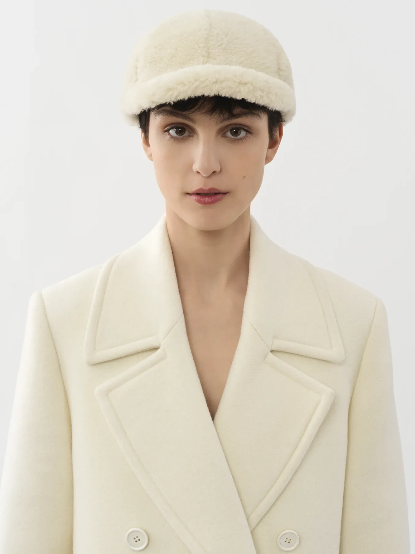 Chapeaux Et Gants-Chloé Casquette Soft Beige
