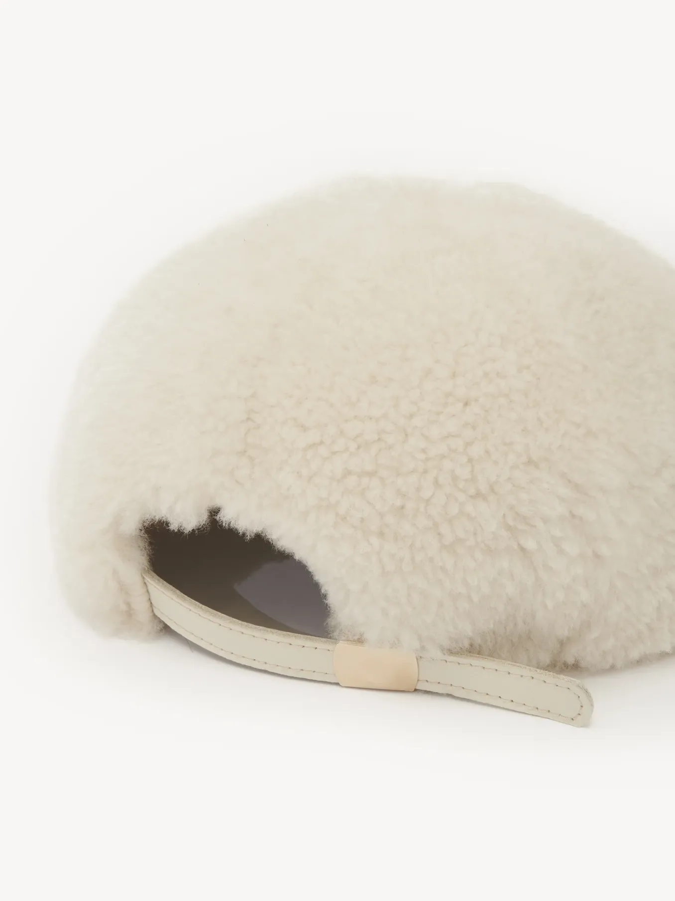 Chapeaux Et Gants-Chloé Casquette Soft Beige