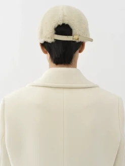 Chapeaux Et Gants-Chloé Casquette Soft Beige