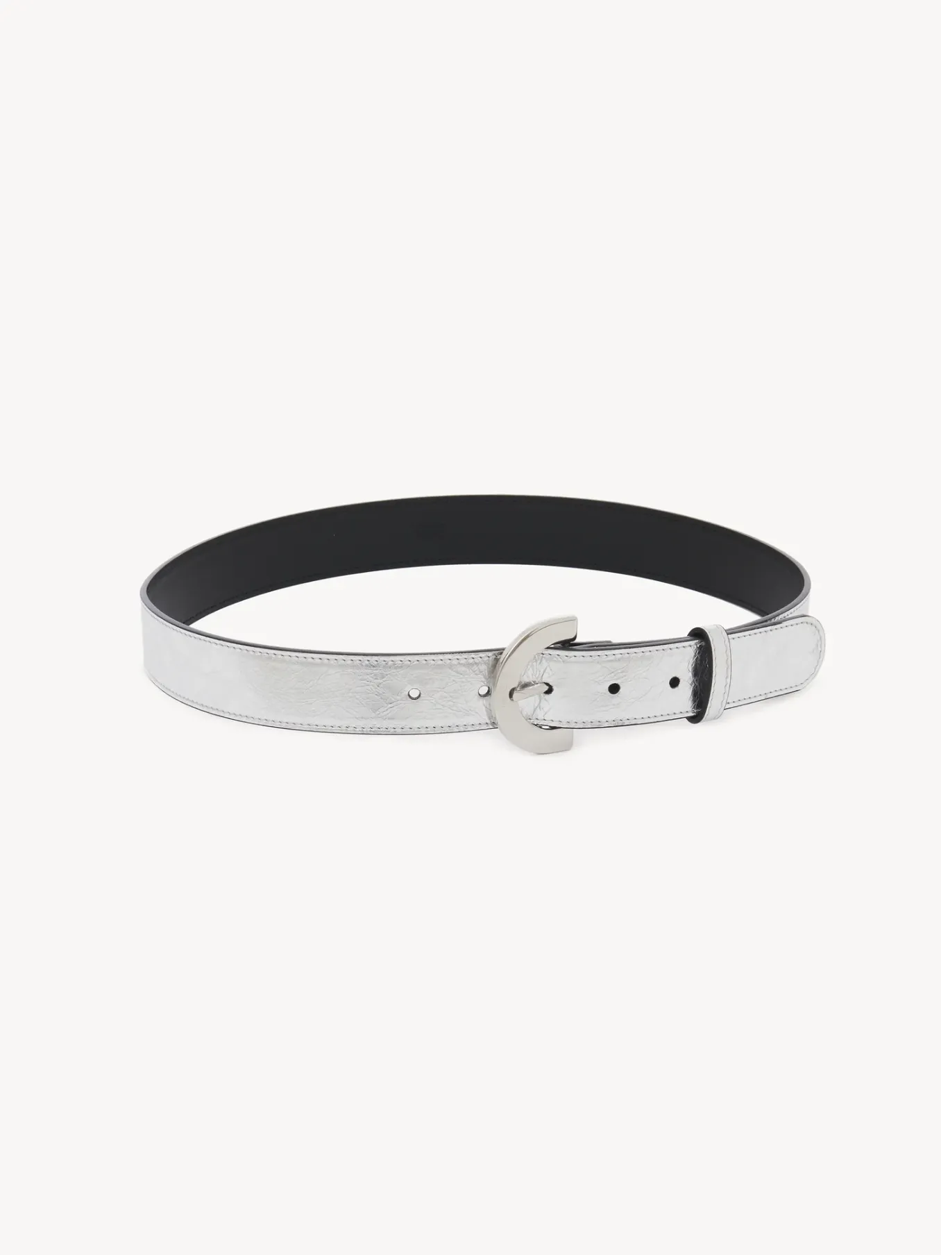 Ceintures-Chloé Ceinture C Silver