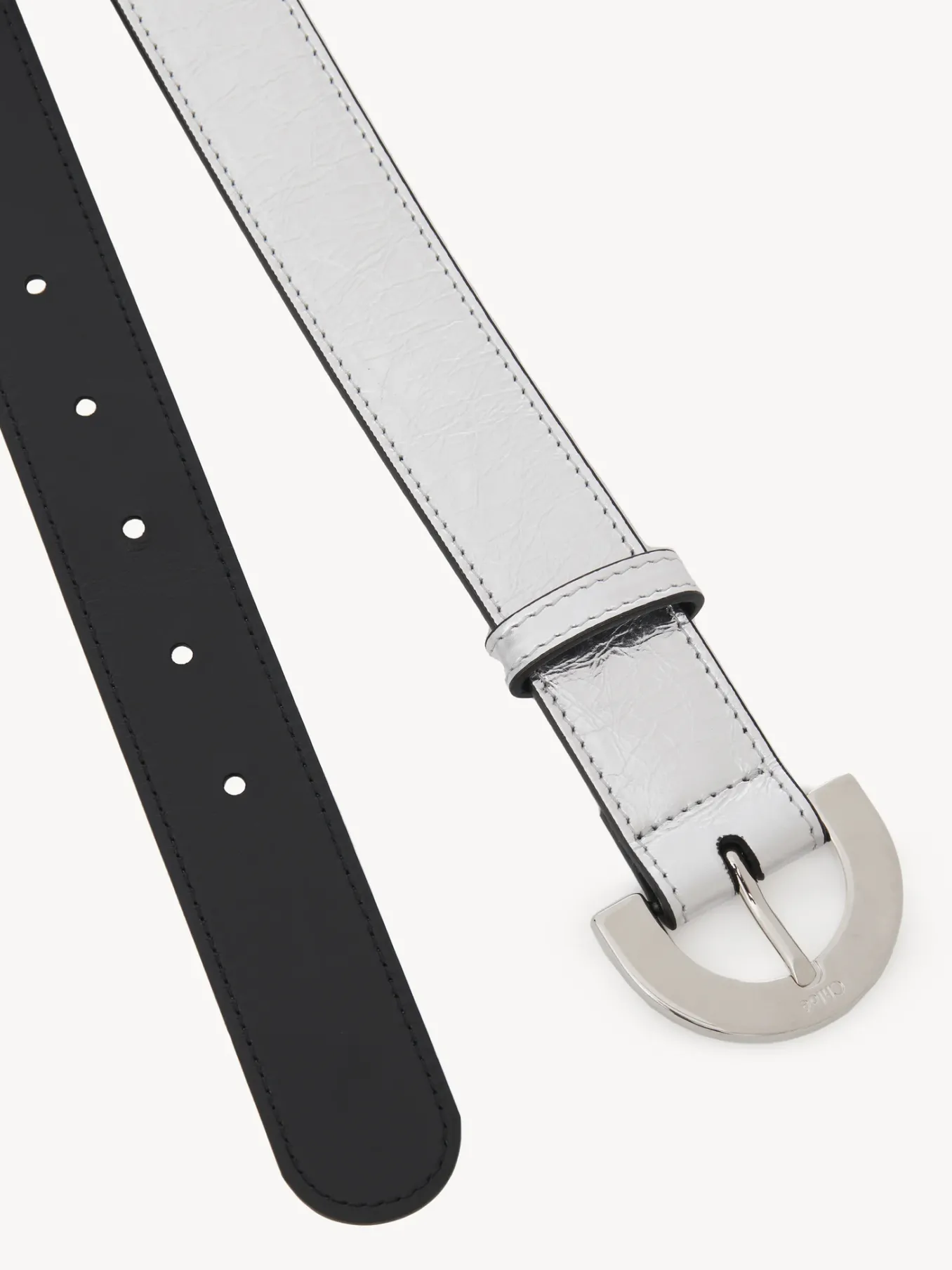 Ceintures-Chloé Ceinture C Silver