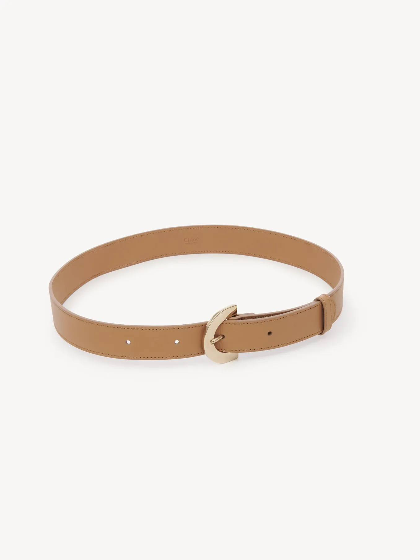 Ceintures-Chloé Ceinture C Milky Brown