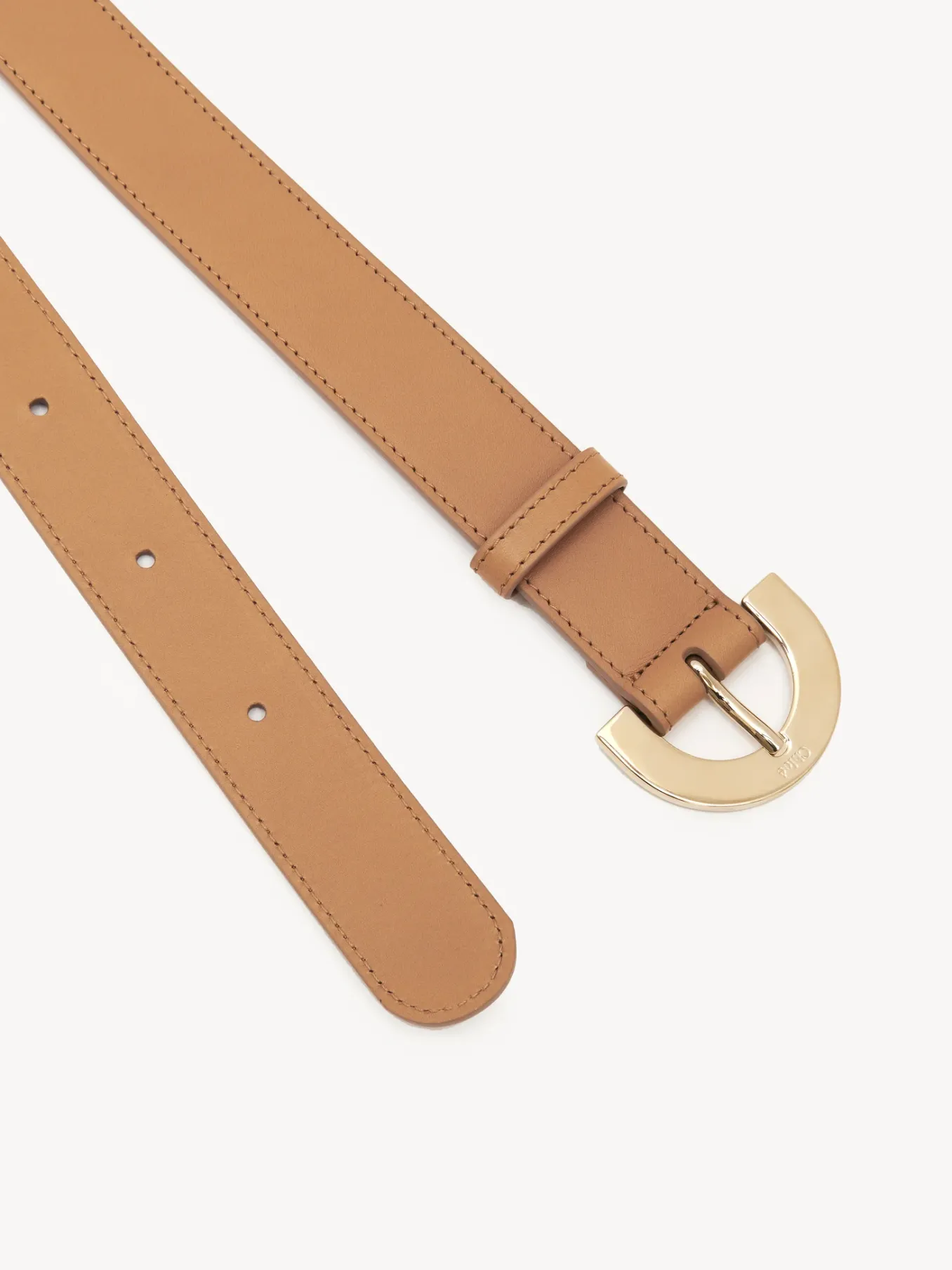 Ceintures-Chloé Ceinture C Milky Brown