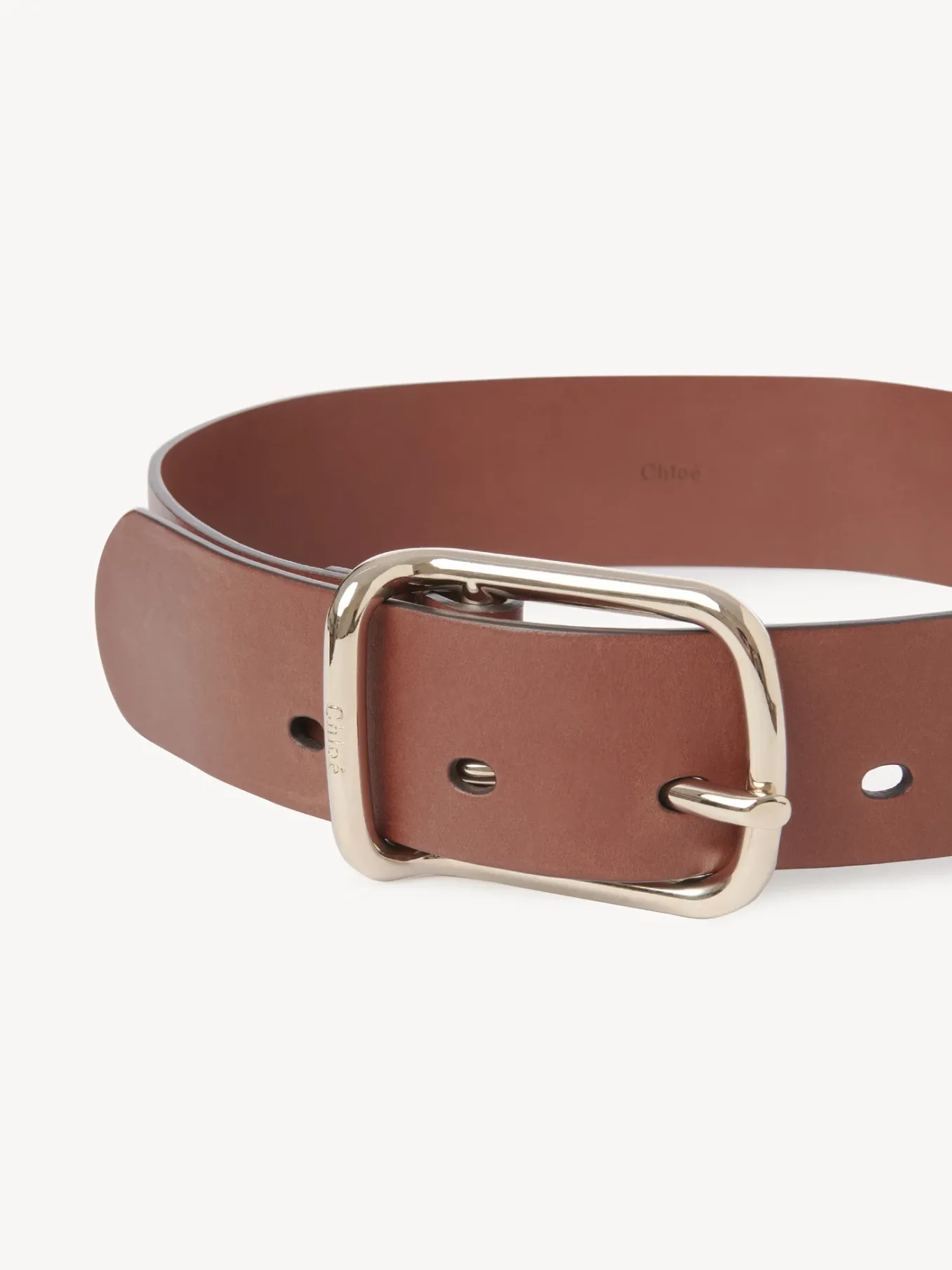 Ceintures-Chloé Ceinture Joe Suntan Brown