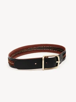 Ceintures-Chloé Ceinture Louela Brown - Black 1