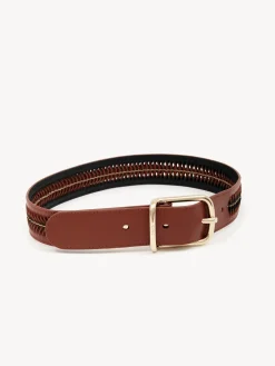 Ceintures-Chloé Ceinture Louela Brown - Black 1