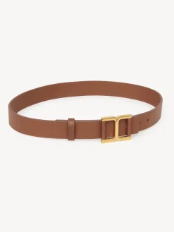 Ceintures-Chloé Ceinture Marcie Sepia Brown
