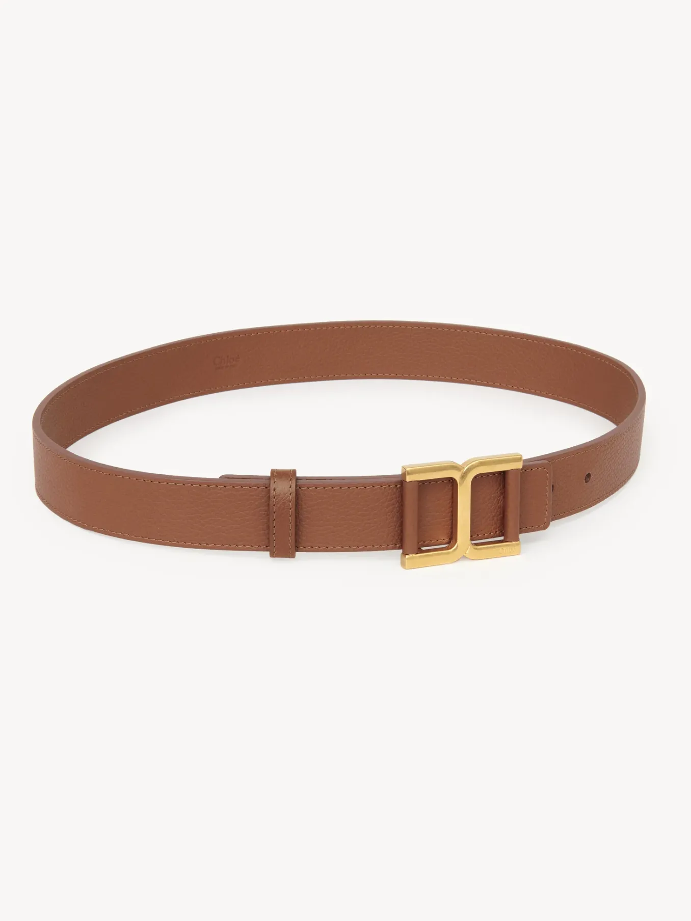 Ceintures-Chloé Ceinture Marcie Sepia Brown