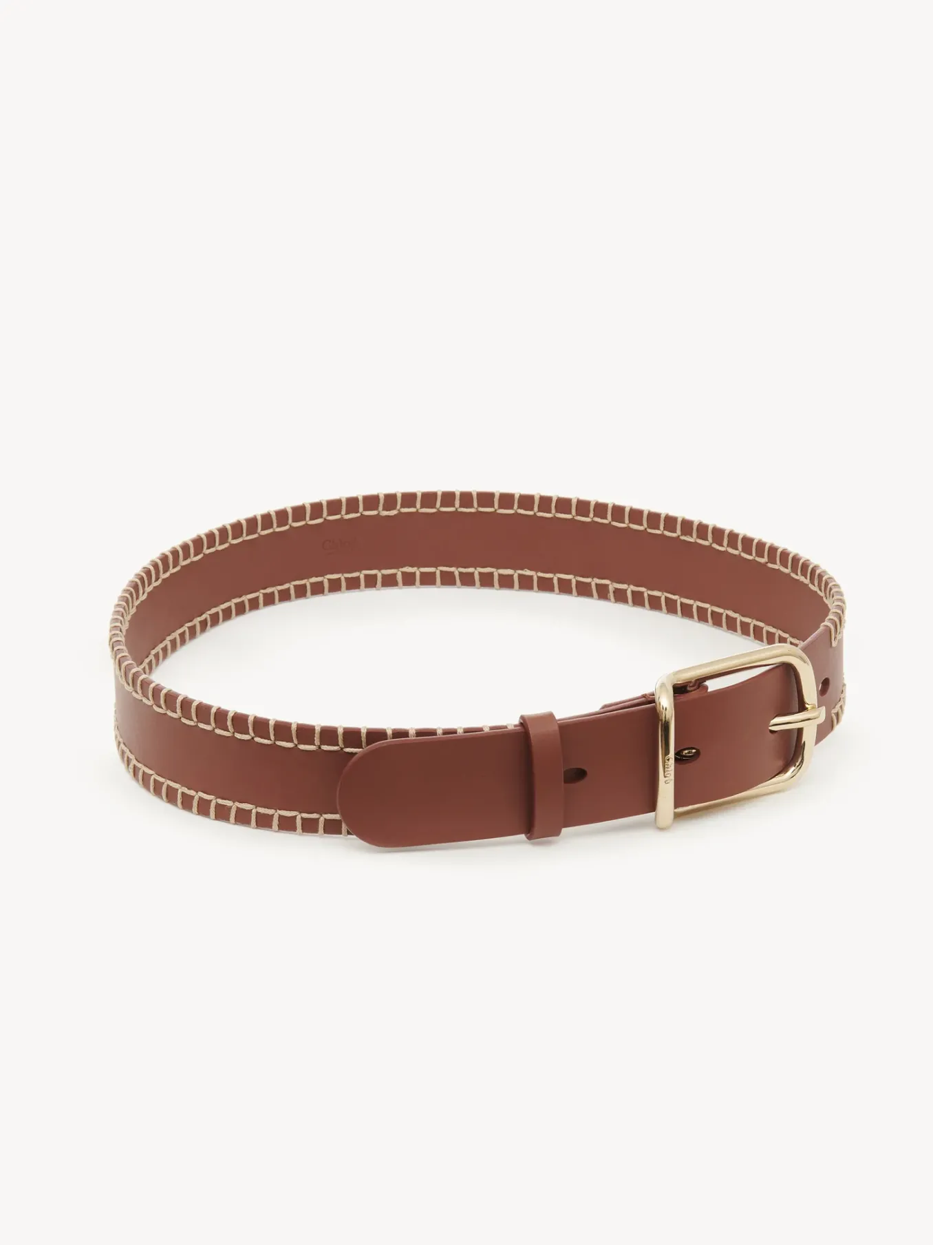 Ceintures-Chloé Ceinture Moyenne Louela Sepia Brown