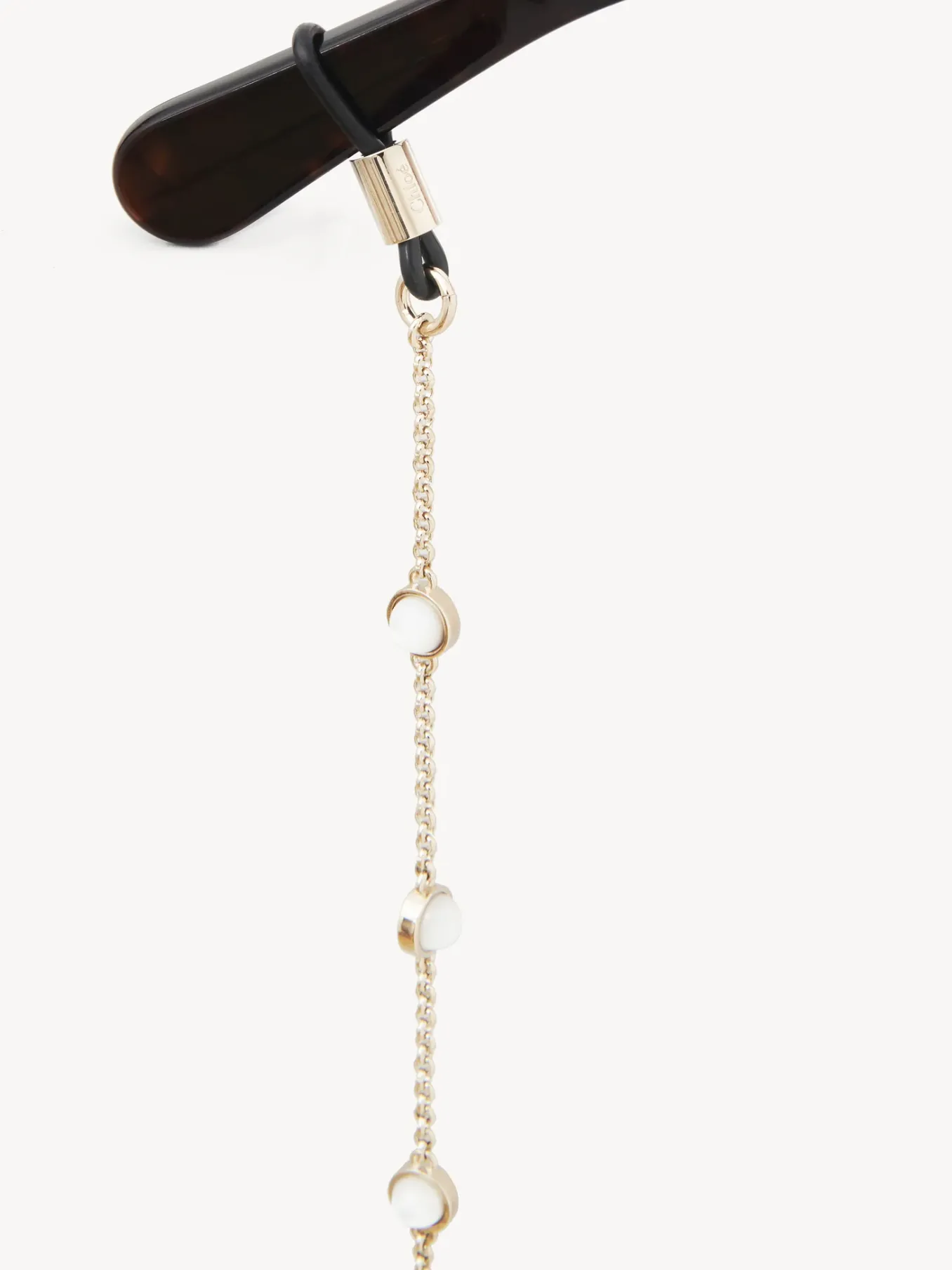 Lunettes De Soleil-Chloé Chaine De Lunettes Darcey Gold Color