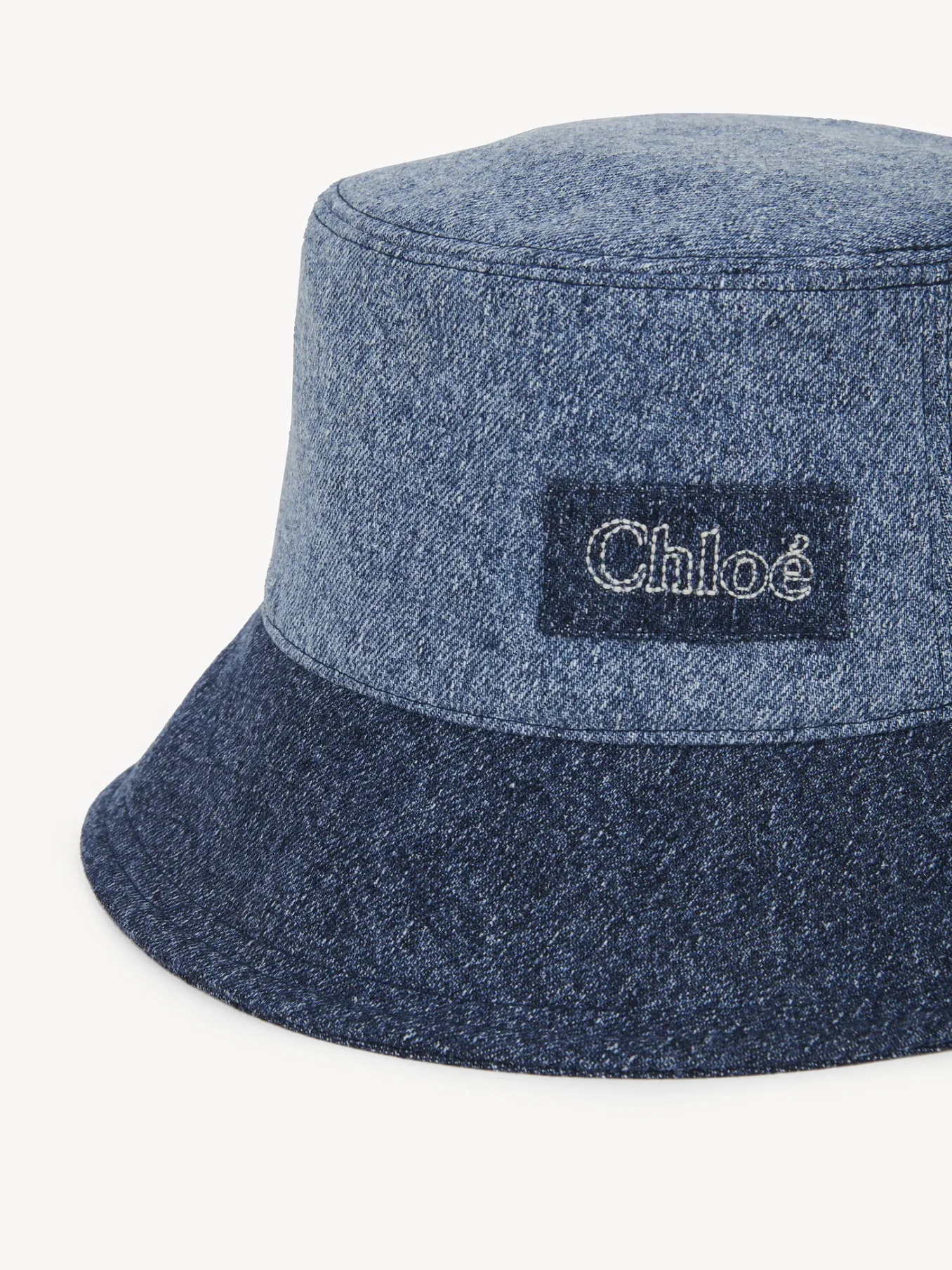 Denim-Chloé Chapeau Bob Romy Multicolor Blue 1