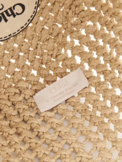 Tenues De Plage-Chloé Chapeau Cloche Straw Beige
