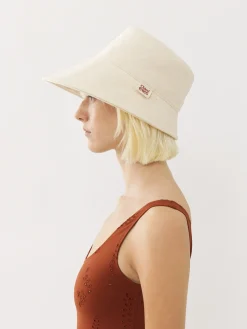 Chapeaux Et Gants-Chloé Chapeau Piia Chloe X Eres Iconic Milk