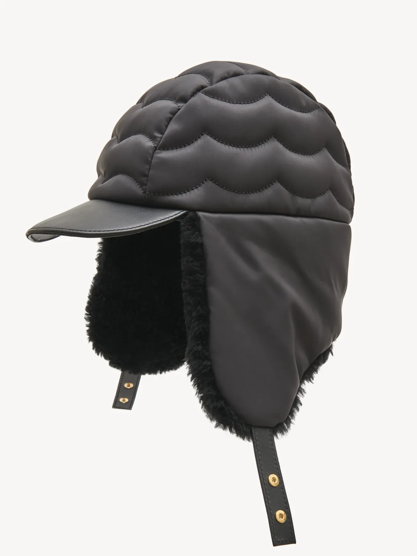 Chapeaux Et Gants-Chloé Chapka Noir