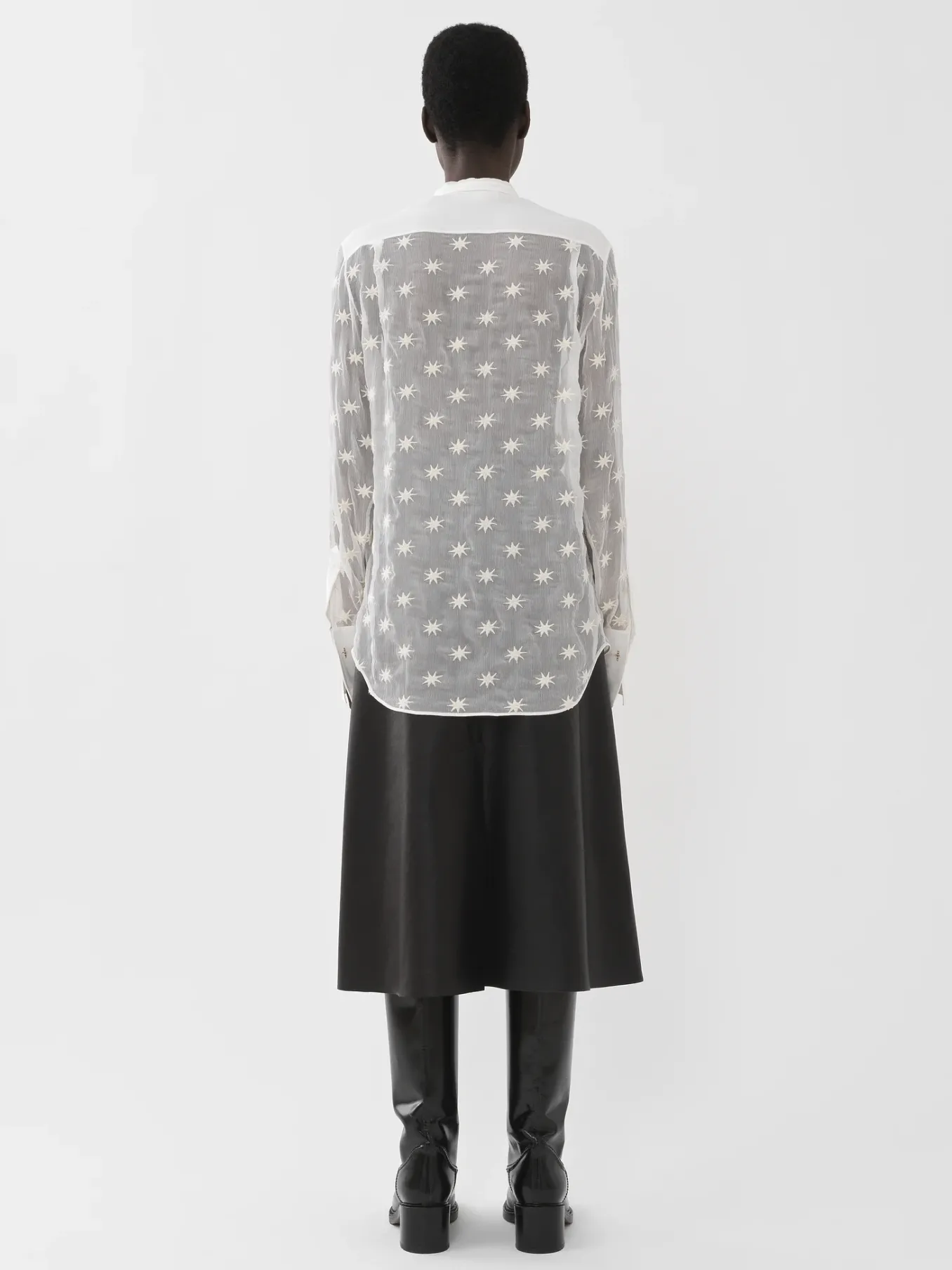 Tops Et Blouses-Chloé Chemise A Plastron Iconic Milk