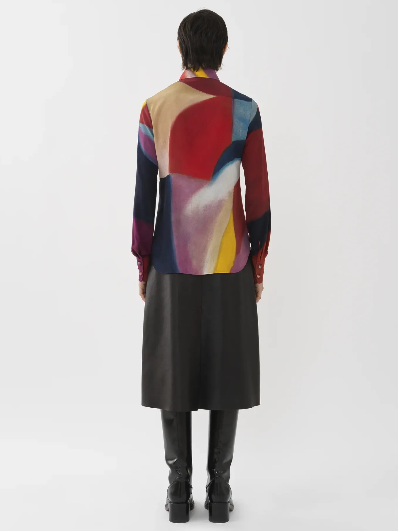 Tops Et Blouses-Chloé Chemise Caroline Denervaud Pour Chloe Multicolor 1