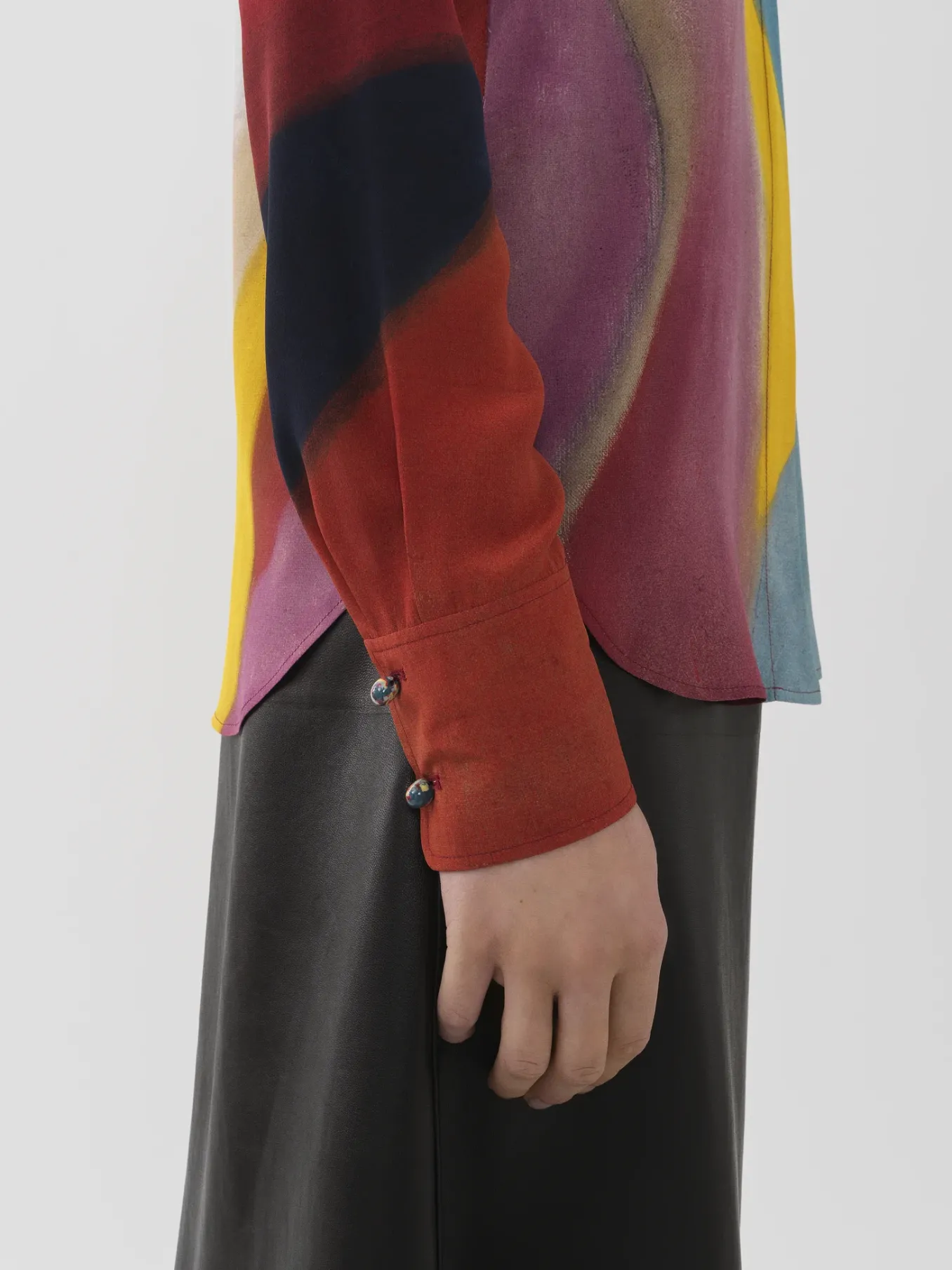 Tops Et Blouses-Chloé Chemise Caroline Denervaud Pour Chloe Multicolor 1