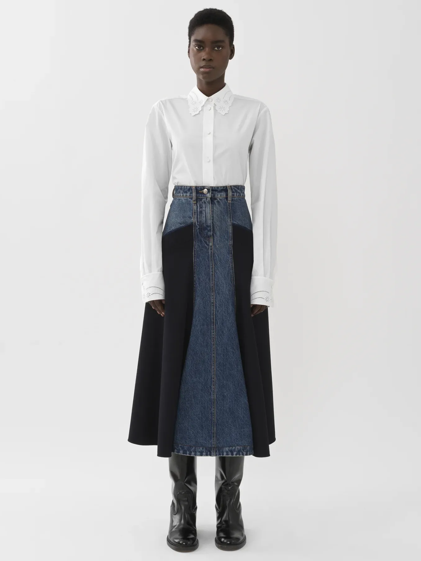 Tops Et Blouses-Chloé Chemise Classique Blanc