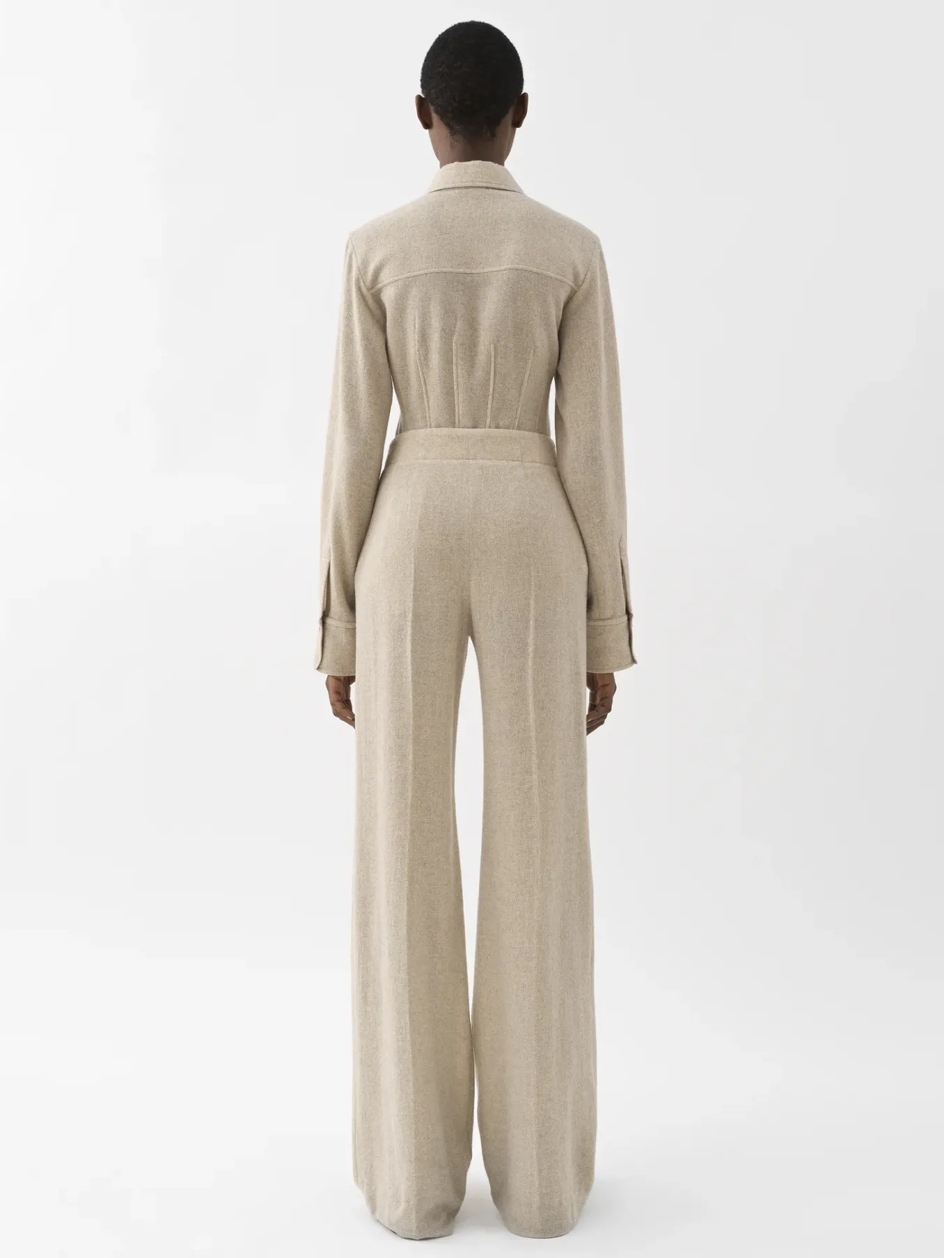 Tops Et Blouses-Chloé Chemise Corset Sandy Khaki