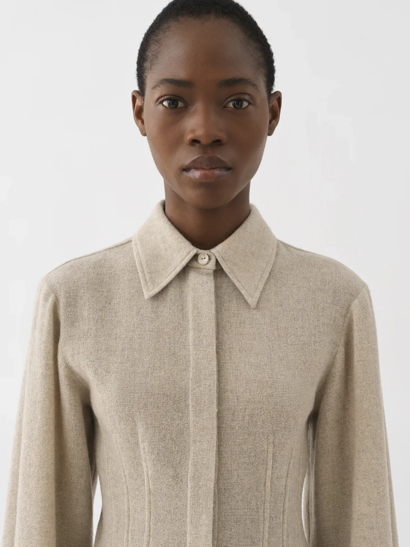 Tops Et Blouses-Chloé Chemise Corset Sandy Khaki
