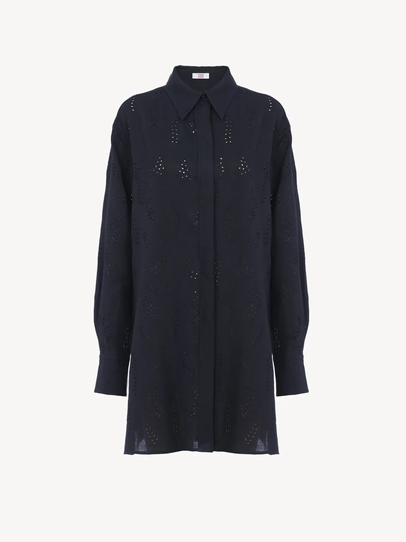 Tops Et Blouses-Chloé Chemise Longue Patricia Chloe X Eres Summer Night