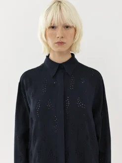 Tops Et Blouses-Chloé Chemise Longue Patricia Chloe X Eres Summer Night