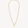 Bijoux-Chloé Collier Darcey Lace Gold Color