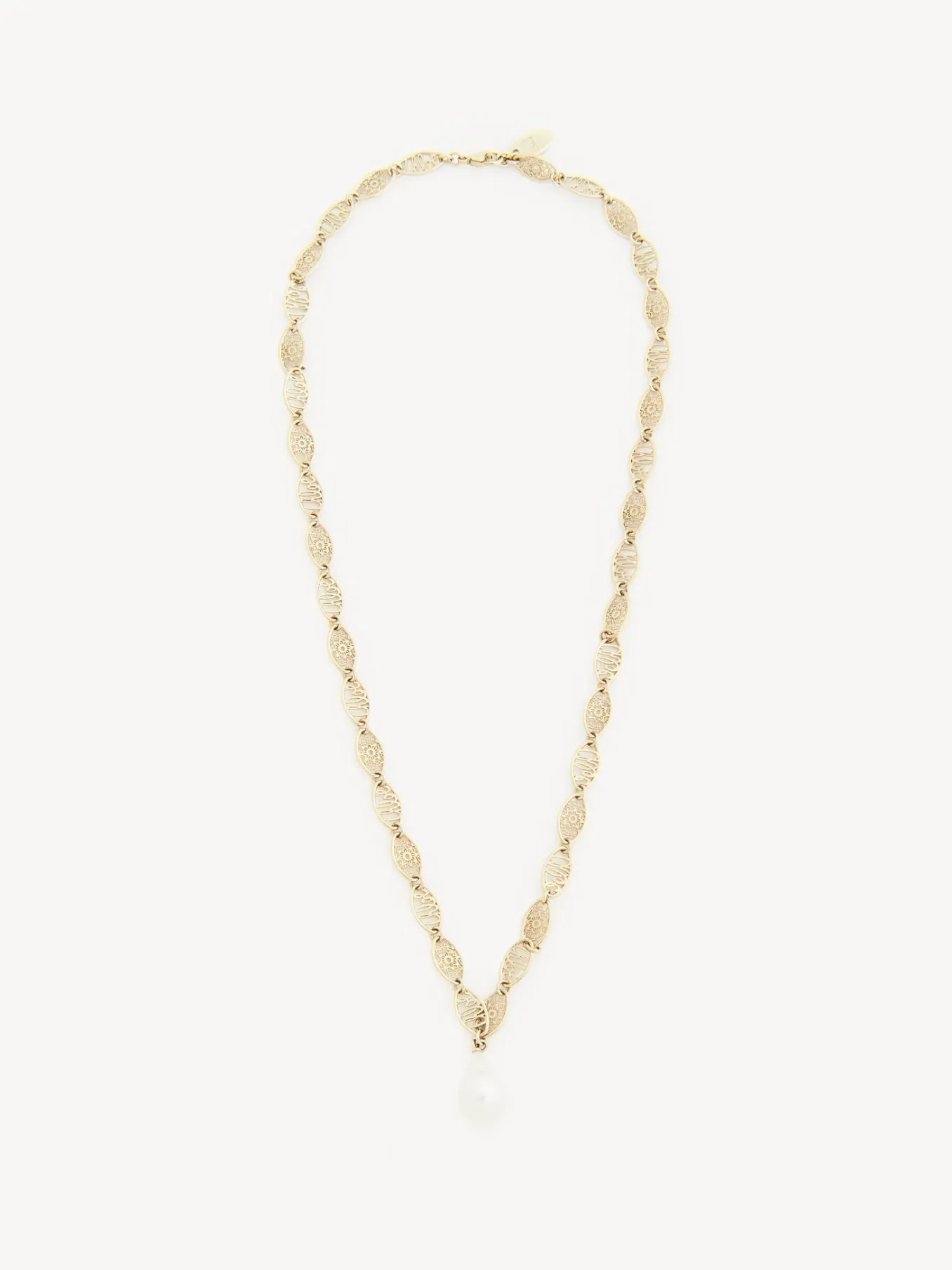 Bijoux-Chloé Collier Darcey Lace Gold Color