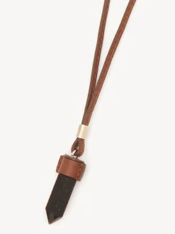 Bijoux-Chloé Collier Mini Jemma Brown - Brown 1