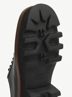 Mocassins Et Chaussures Plates-Chloé Derbies Owena Noir
