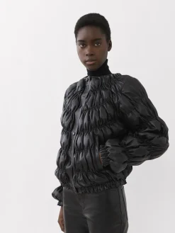 Vestes-Chloé Doudoune Froncee Noir