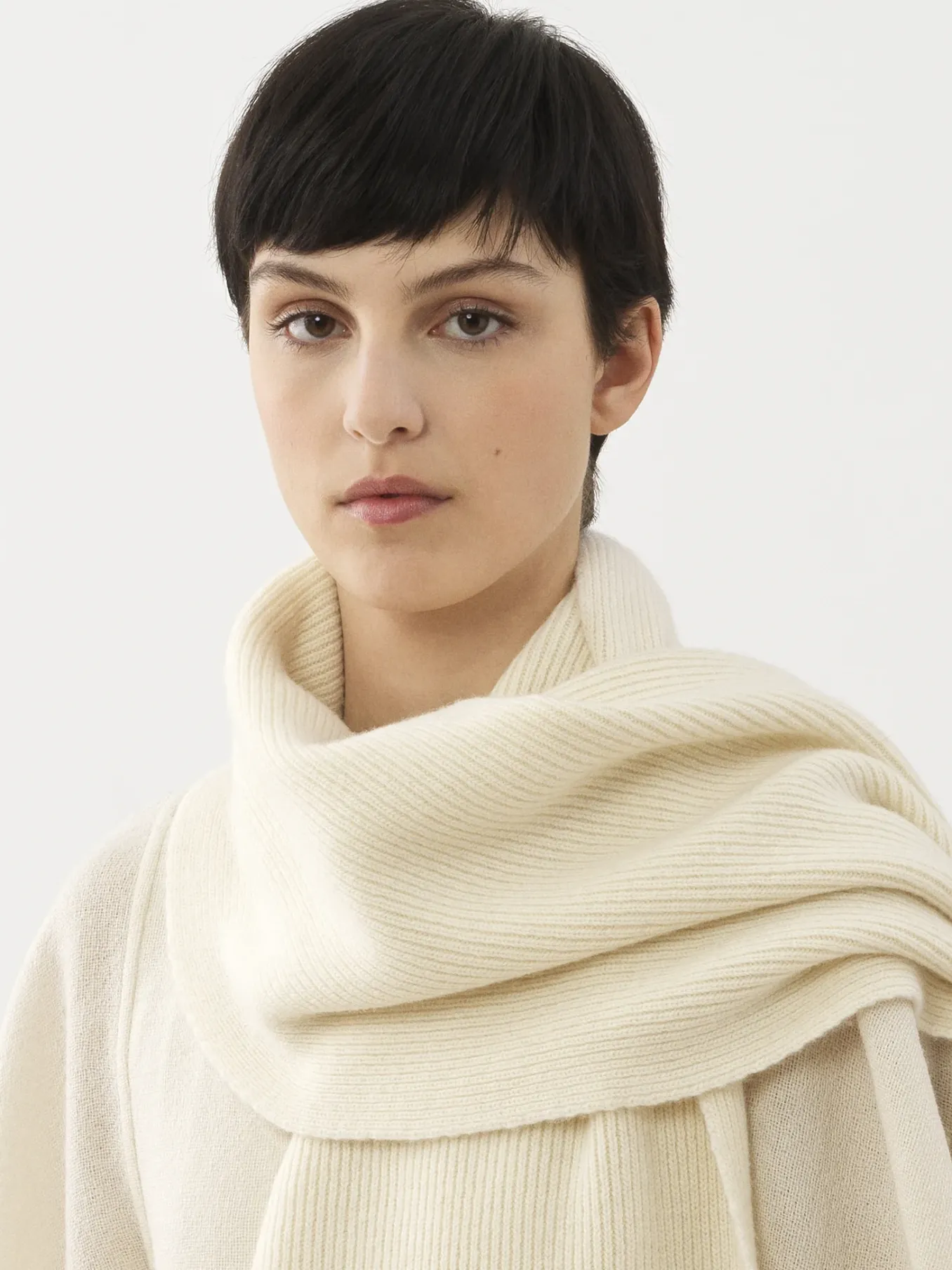 Écharpes Et Accessoires En Soie-Chloé Echarpe Eden White