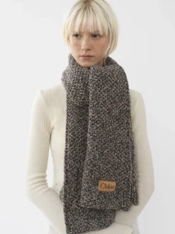 Écharpes Et Accessoires En Soie-Chloé Echarpe White Powder