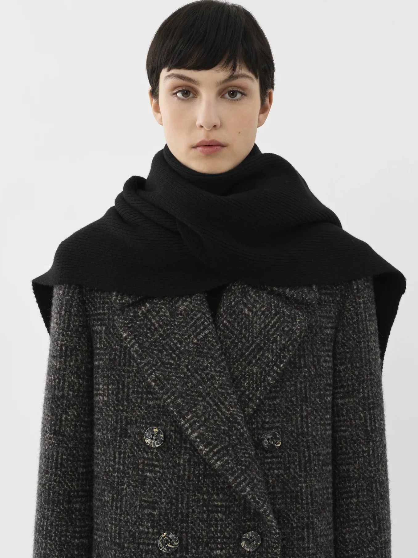 Écharpes Et Accessoires En Soie-Chloé Echarpe Noir