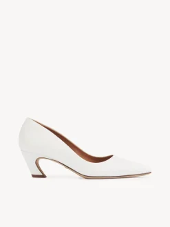 Ballerines Et Escarpins-Chloé Escarpins Oli Blanc