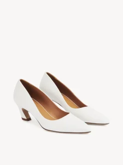 Ballerines Et Escarpins-Chloé Escarpins Oli Blanc